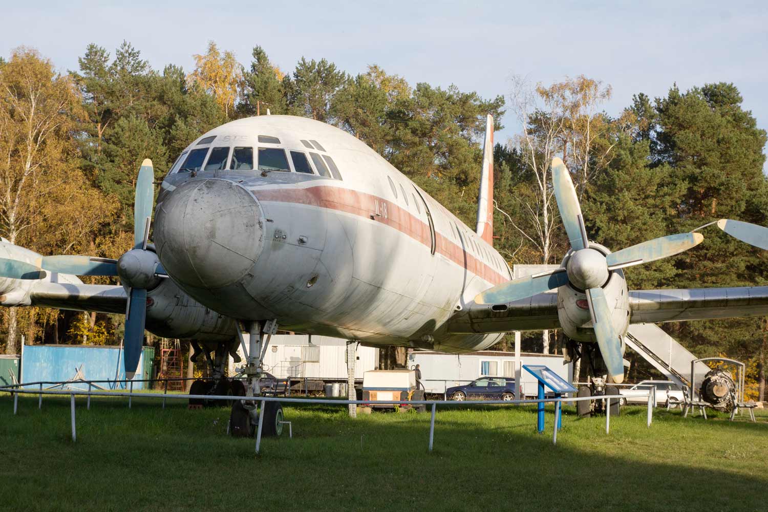 Hans-Grade-Museum Borkheide in einer IL 18
