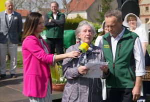 Die Zauchwitzer Bürgermeisterin Ellen Wisniewski