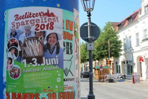 Beelitz, Beelitzer Spargelfest 2018, Spargel