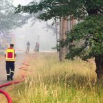 R1, Waldbrand, Fichtenwalde, Feuerwehr