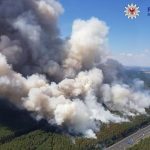 Brand, Fichtenwalde, Feuerwehr, Polizei Brandenburg