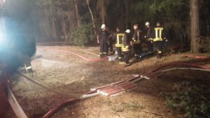 Feuerwehr, Klausdorf, Brand, Waldbrand, Treuenbrietzen, Jüterbog, FFW Gömnigk