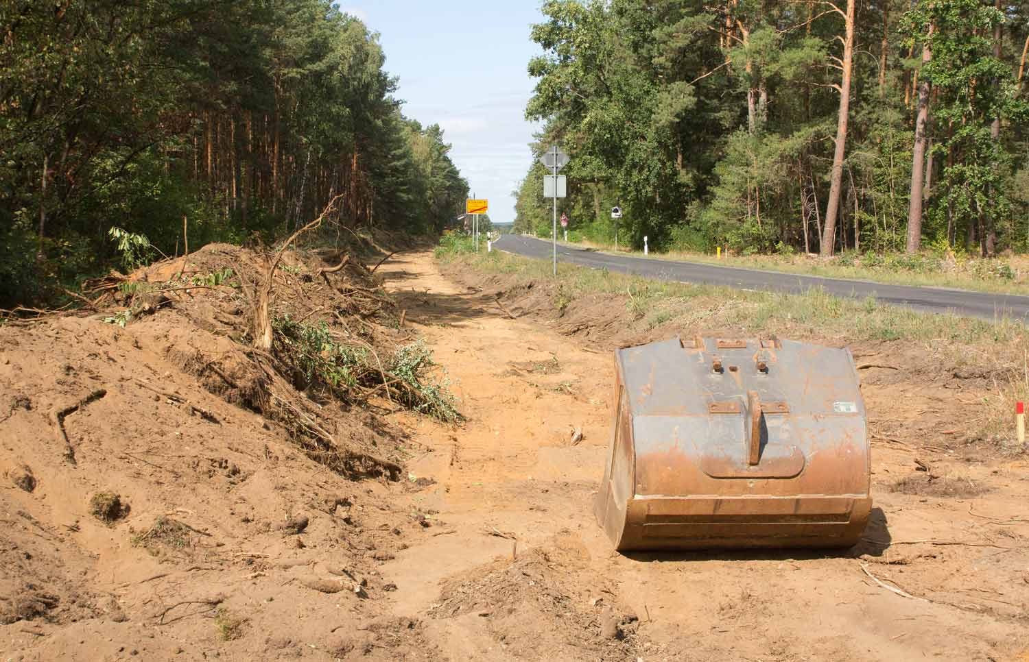 L88, Fichtenwalde, Kanin, Radweg