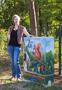 Borkwalde, Manuela Riemer, Tipidorf, Eichhörnchenauswilderungsstation, Zauche