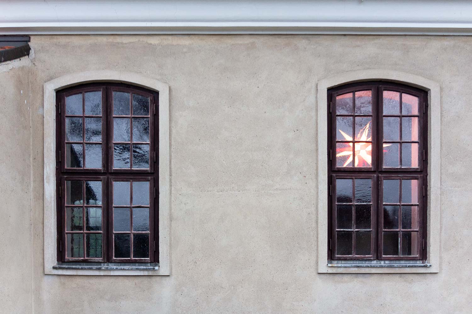 Herrenhuter Stern, Krielow, Kirche, Kirche Krielow