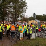 Fahrradkorso, Borkheide, Protest, gegen Windräder