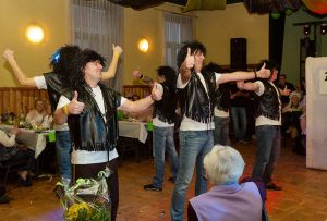 Leibgarde, Brücker Neujahrsläufer, Damelang, Fastnacht, Familienfastnacht