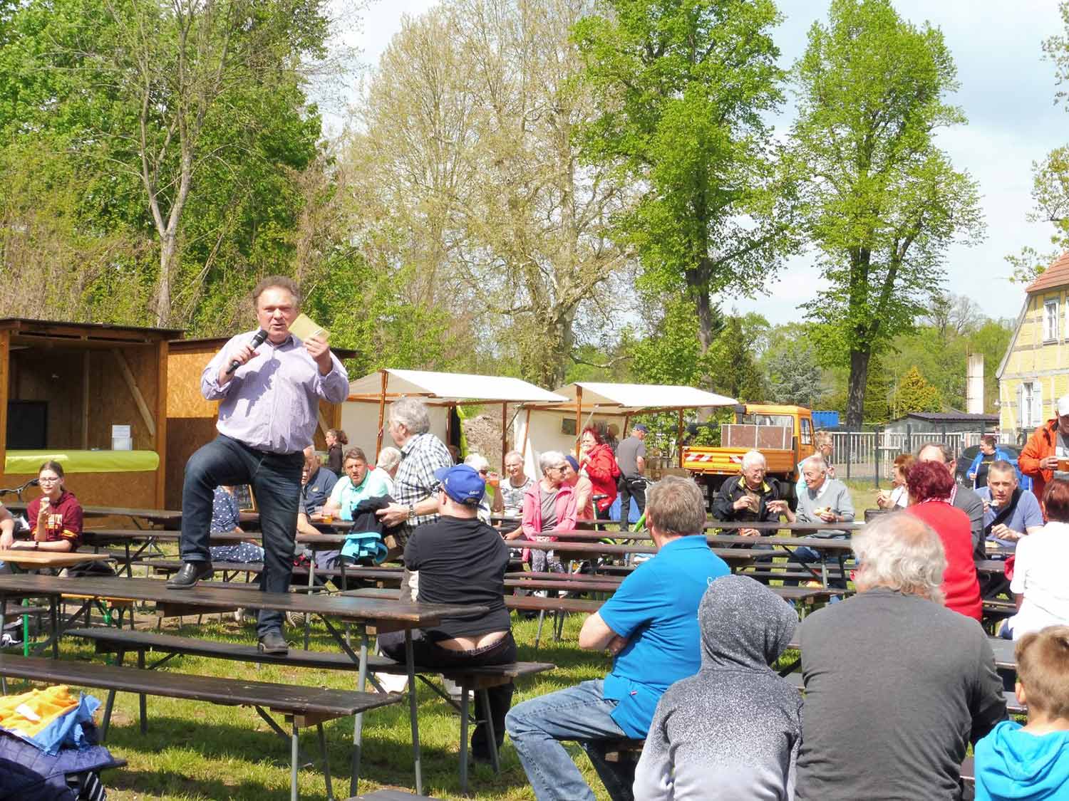 Fahraddemo, L85, Cammer, TZF, Tourismusverein Zauche-Fläming, Andreas Koska, Brück, Cammer, Golzow, Oberjünne, Damelang, Freienthal