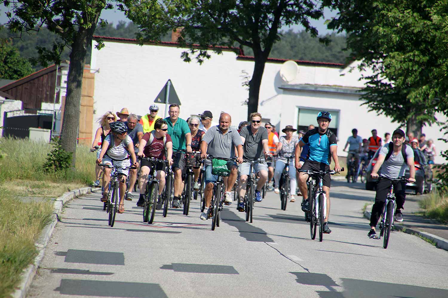 Fahrraddemo, Planebruch