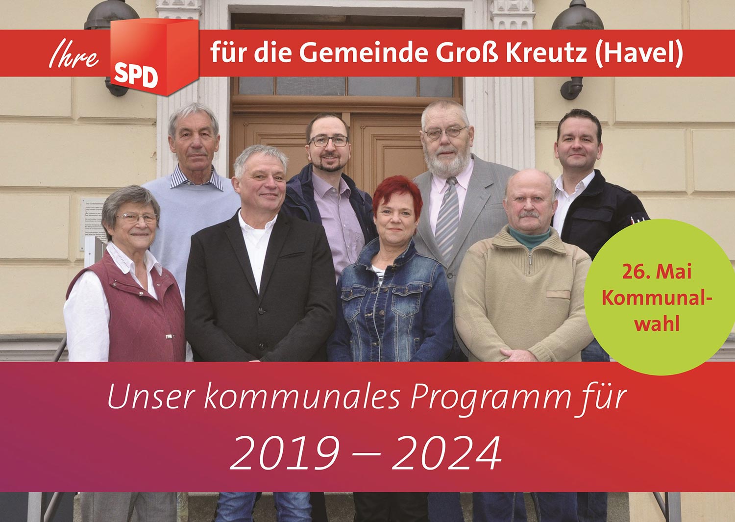 SPD, Groß Kreutz, Deetz, Kommunalwahlen 2019