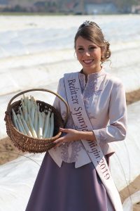 Kristin Reich, Spargelsaison 2019, Spargel, Beelitzer Spargel, Buschmann & Winkelmann, Saisoneröffnung, Spargelkönigin