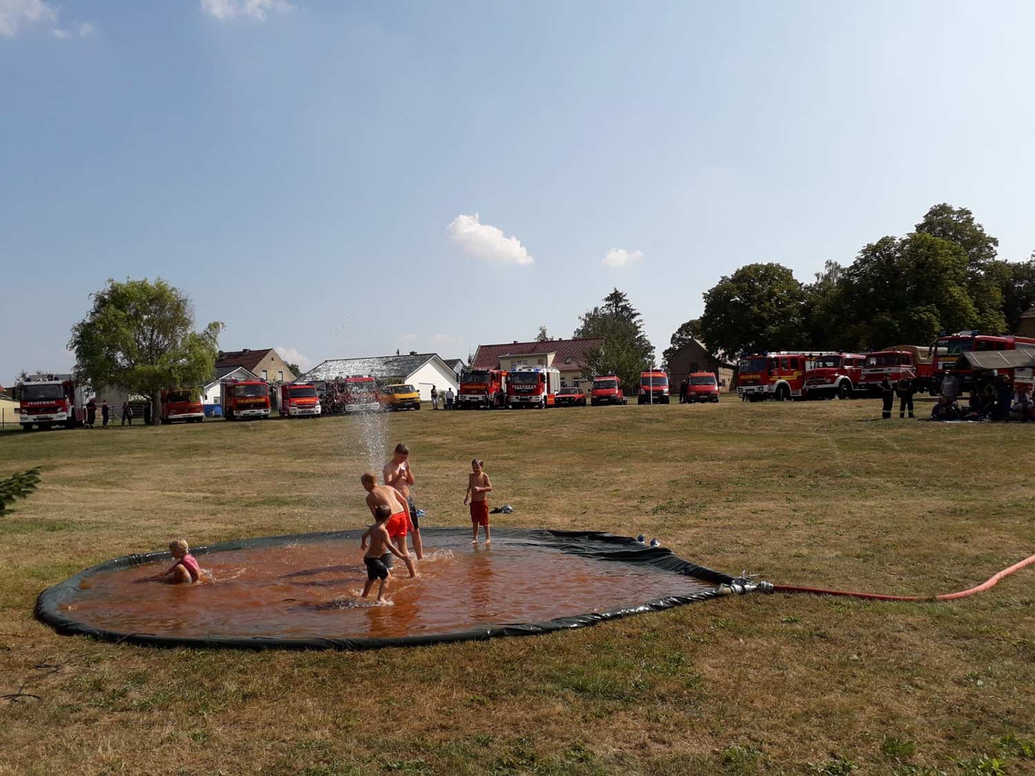 Gemeindefeuerwehrtag Krahne, Krahne, Feuerwehr, Kloster Lehnin