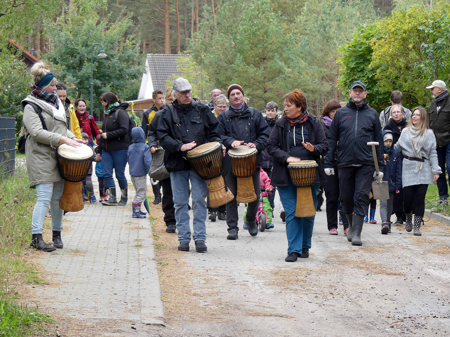 Die Waldtrommler gehen los (RG)