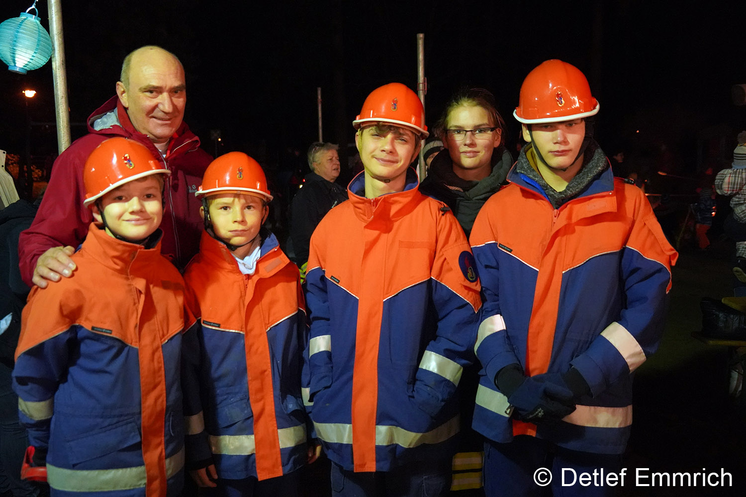 Gruppenbild mit Bürgermeister Egbert Eska