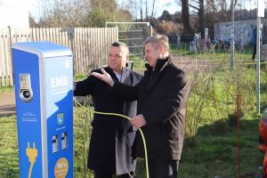 EMB, Elektro-Ladesäule, Lehnin, Jens Horn, Uwe Brückner