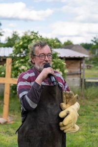 Friedensglocke, Gömnigk, Glockenguss, Glockengießermeister Peter Glasbrenner