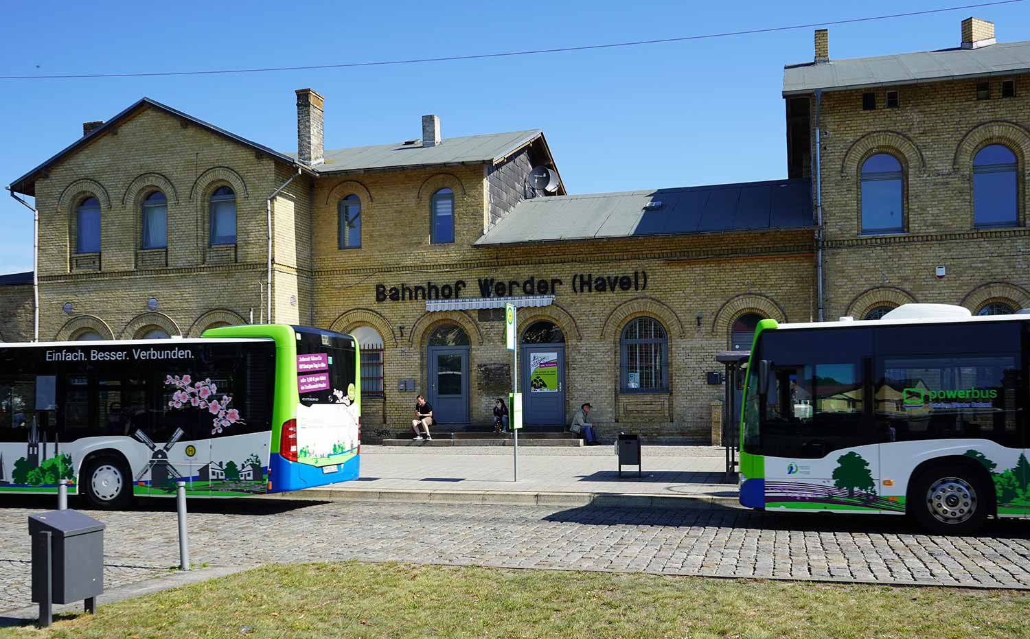 Bushaltestellen am Stadtbahnhof Werder, Werder (Havel)