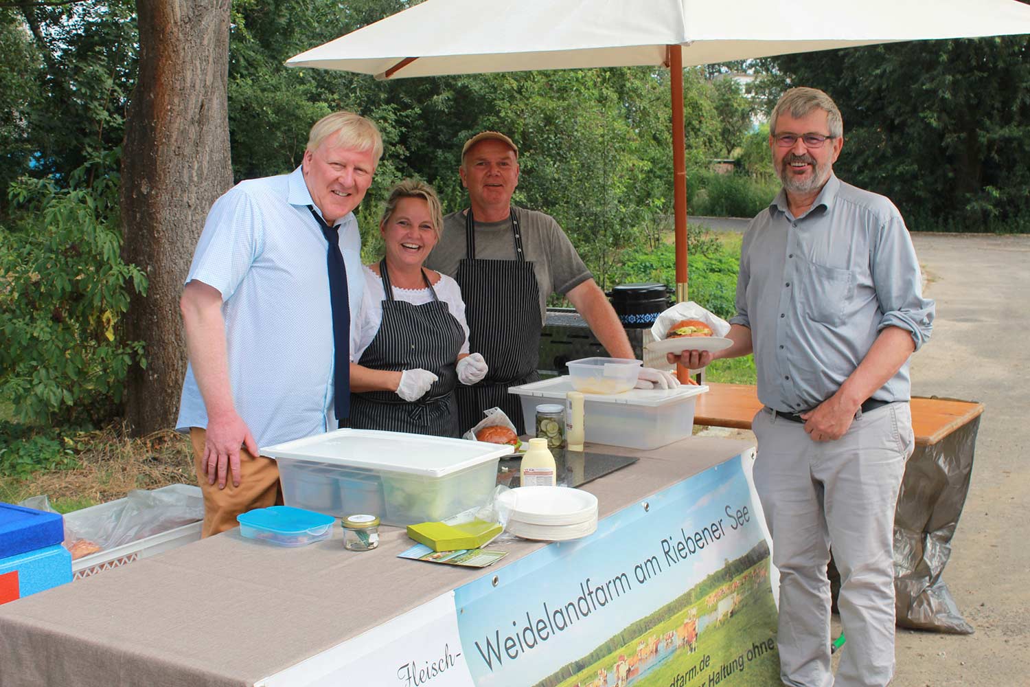 Axel Vogel, Bernhard Knuth, Weidelandfarm, LAGA 2022, Beelitz