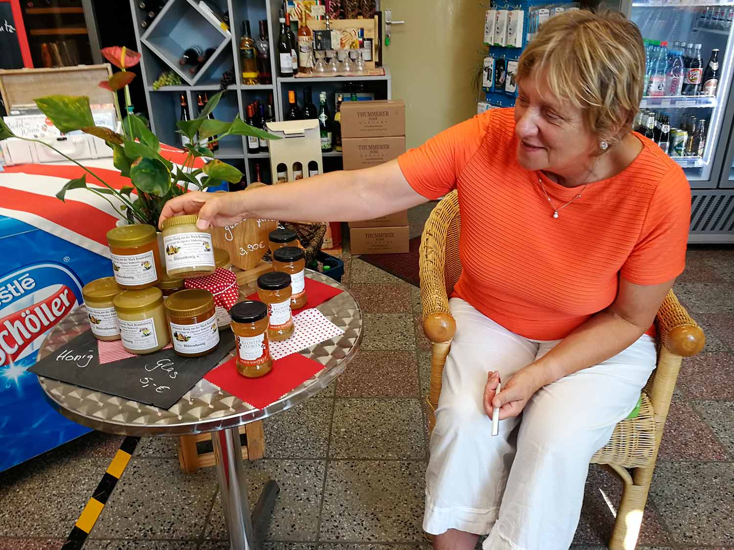 Bahnhof Brück, Jutta Felgenträger