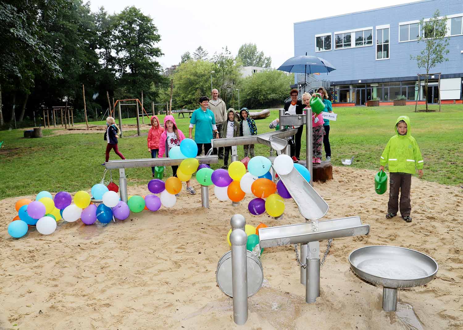 Schulcampu Lehnin, Lehnin, Wasserspiel