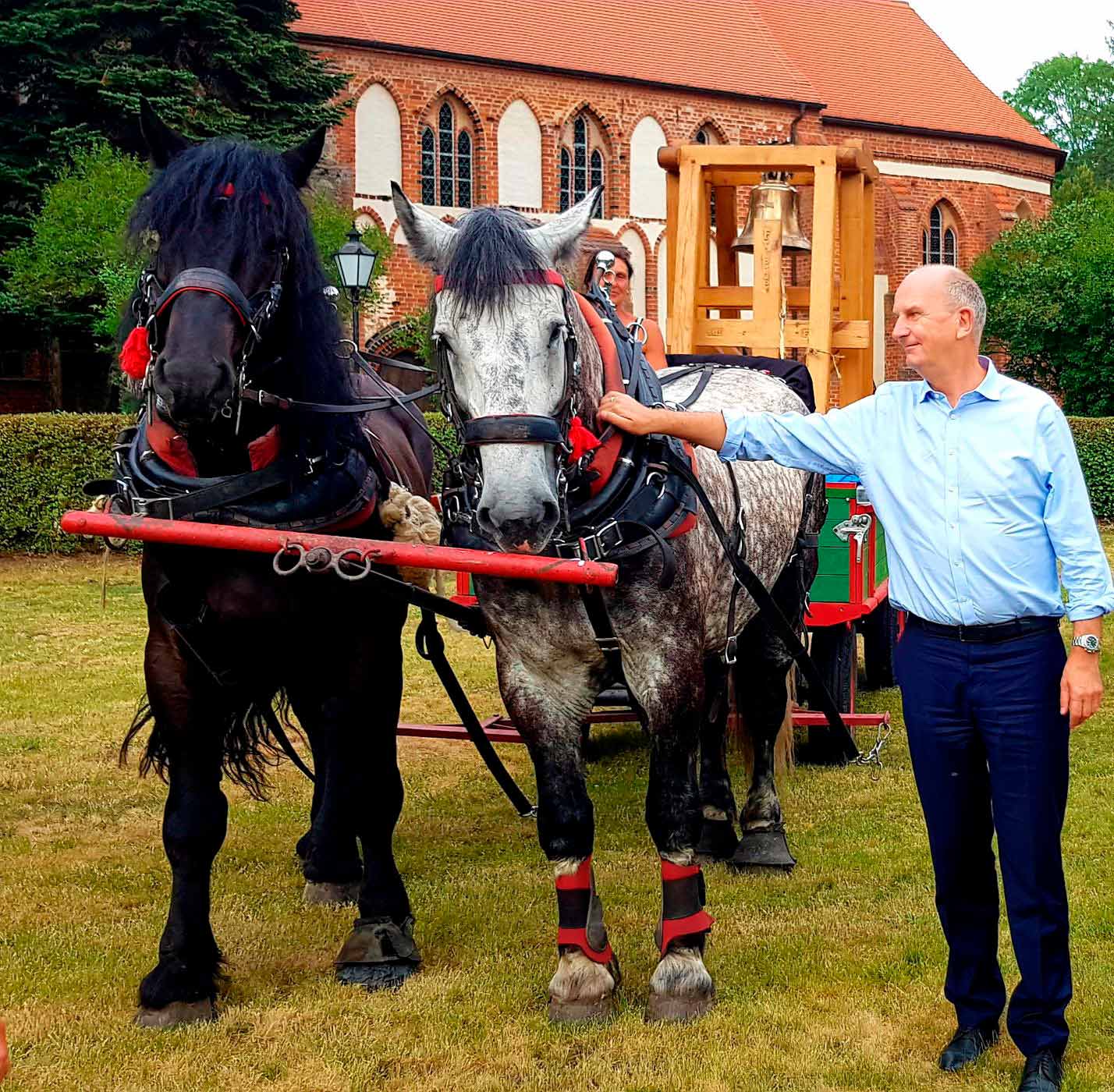 Dietmar Woidke, Freidenstreck, Glockenwagen