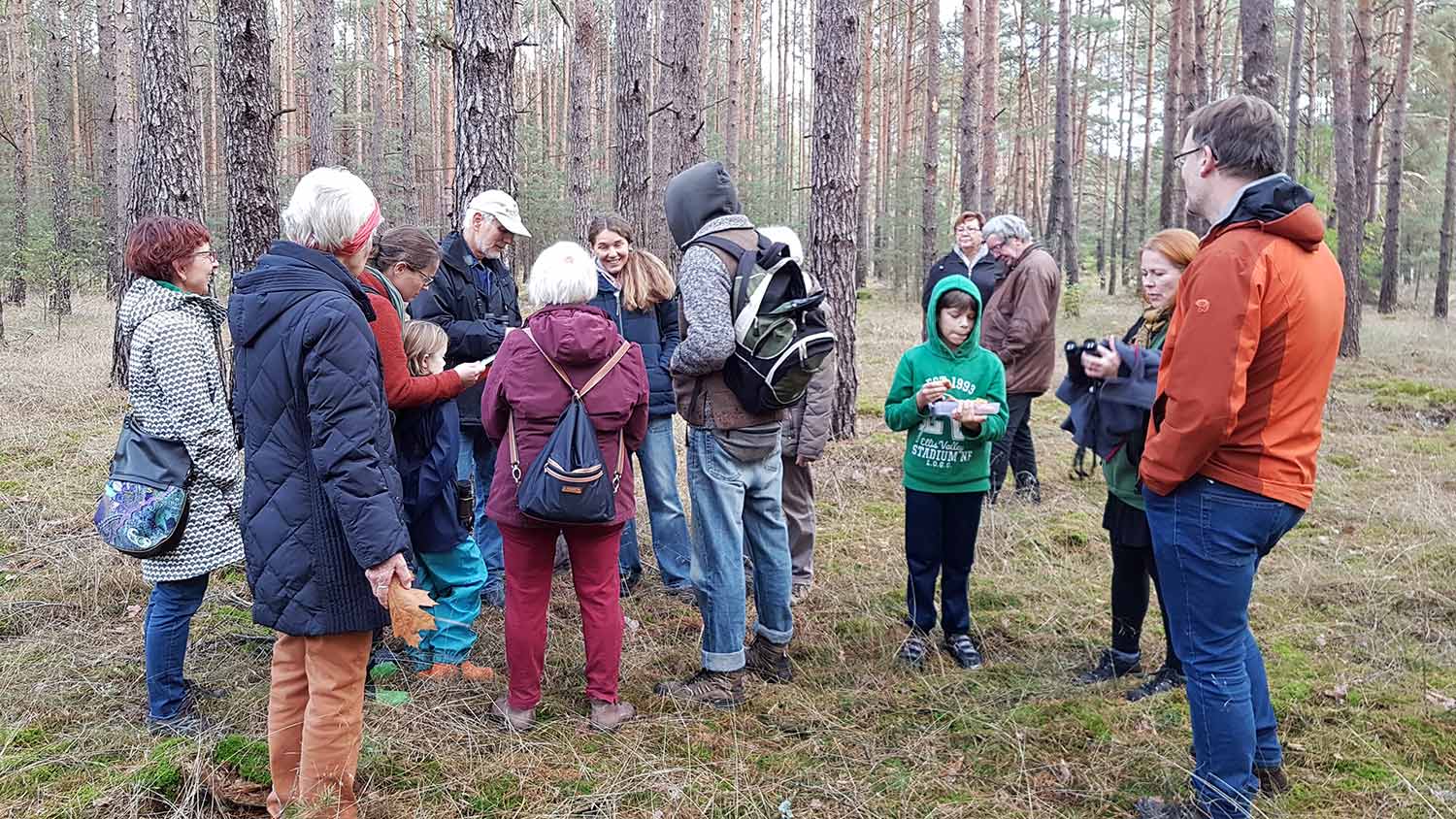 Borkwalde, Wanderung, Ernst Paul Dörfler