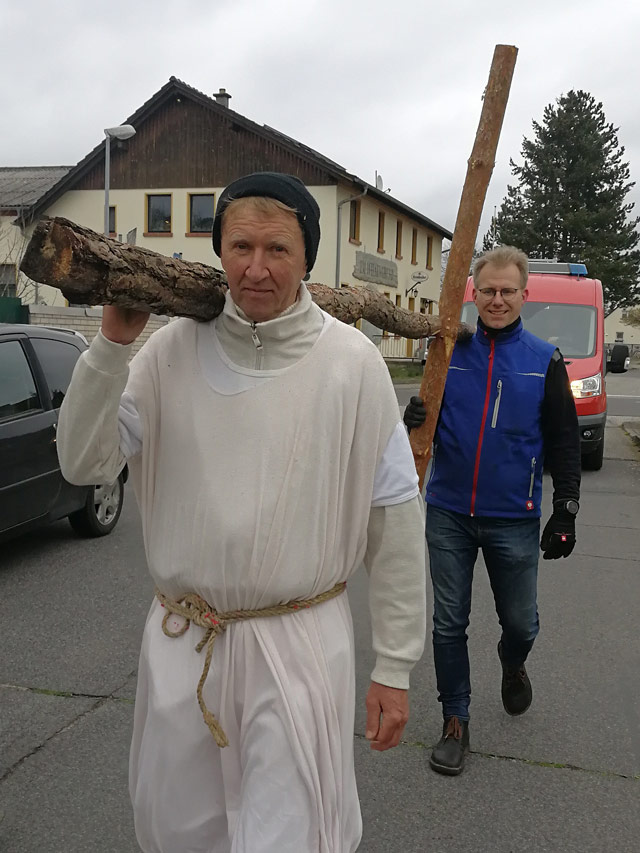 Golzow-Planebruch-Krahne-Reckahn: Kreuzweg als Sternmarsch