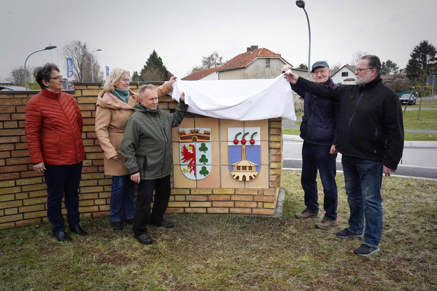 Kreisverkehr, Glindow, Annette Gottschalk, Manuela Saß, Wilfried Mix, Sigmar Wilhelm, Karsten Radke