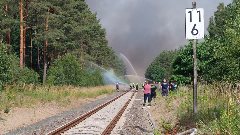 FF Gömnigk, Brand bei Frohnsdorf